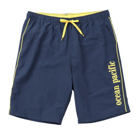 オーシャンパシフィック(Ocean Pacific)(メンズ)水着 海水パンツ トランクス インナーショーツ付き 5144032NVY