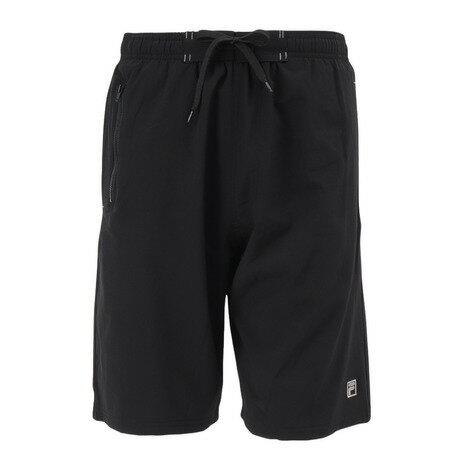 フィラ(FILA)(メンズ)無地サーフパンツ インナーショーツ付き 426200BK