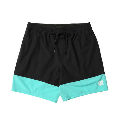 リーフ(REEF)(メンズ)7 バイカラー ショーツ RFWKM2401-BK/AQ リーフ(REEF)(メンズ)7 バイカラー ショーツ RFWKM2401-BK/AQ