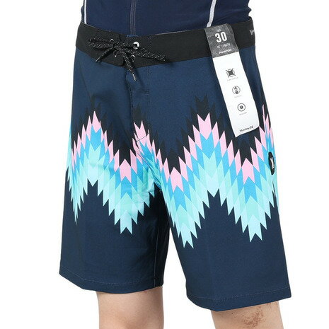 ハーレー(HURLEY)(メンズ)水着 海パン ハーフパンツ ボードショーツ PHANTOM OUTSIDER 18 22 CU0710-451 ダークブルー
