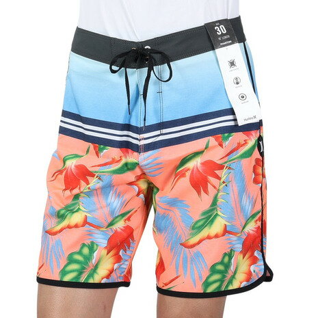ハーレー(HURLEY)(メンズ)水着 海パン ハーフパンツ ボードショーツ PHANTOM PARADISE BIRDS 18 22 CU0711-652