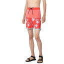 ハーレー(HURLEY)(メンズ)水着 海パン サーフパンツ ボードショーツ PHANTOM MALIBU BLOCKED 22 DB8795-H637 レッド