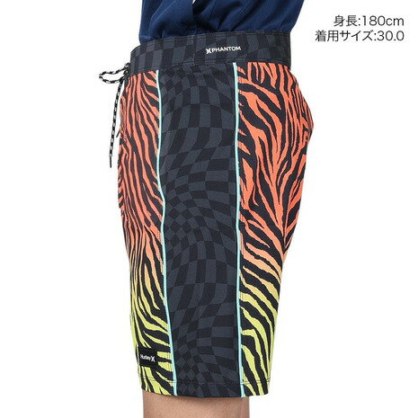 ハーレー（HURLEY）（メンズ）水着 サーフパンツ ボードショーツ ゼブラ PHANTOM FASTLANE AC ZEBRA 18 22 MBS0010300-H803