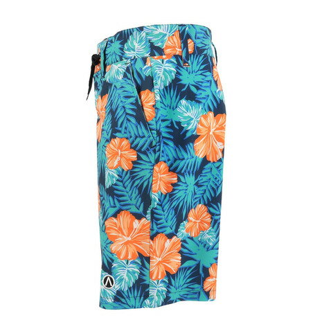 エアボーン（ARBN）（メンズ）水着 海水パンツ フラワー サーフ ショートパンツ 水陸両用 AB24SSM-APP0801NVY