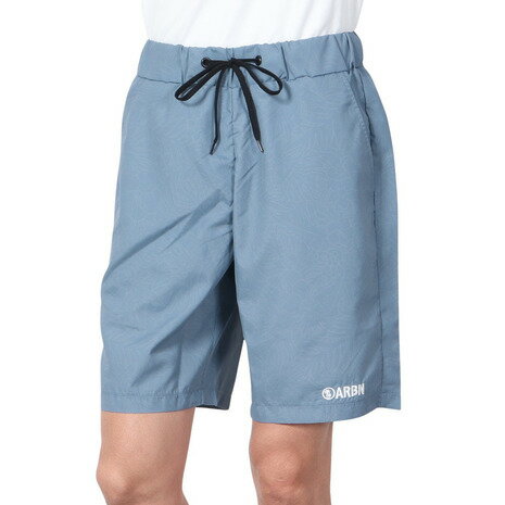 エアボーン(ARBN)(メンズ)水着 海水パンツ アウトライン サーフ ショートパンツ 水陸両用 AB24SSM-APP0915GRN