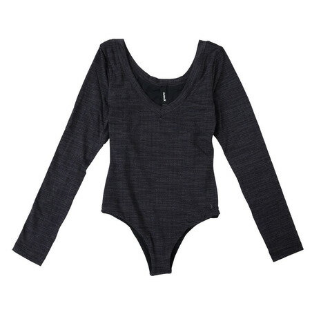 ハーレー(HURLEY)(レディース)水着 ワンピース ロングスリーブ ブラック Premium Quick Dry Rvsb Bodysuit 22 AJ3589-010