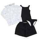 シュリーヌ(Shreanu)(レディース)水着 4点セット ラッシュガード 水陸両用 UVカット 398040KAK