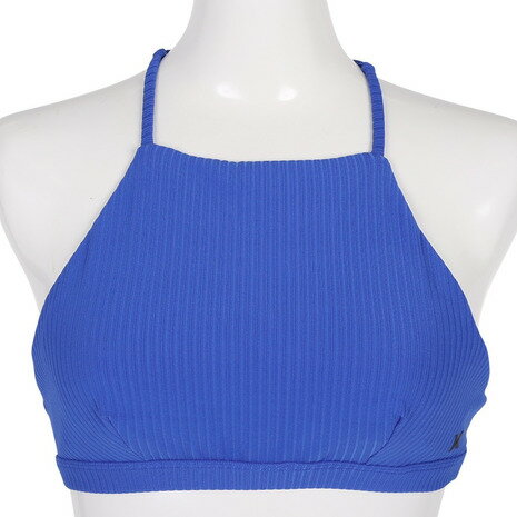ハーレー(HURLEY)(レディース)水着 ビキニ トップ 単品 リブ素材 ハイネック HRLY RIB HN SURF 22 CJ7065-443