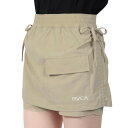 ルーカ(RVCA)(レディース)MINI UTILITY SCORT ショートパンツ スコートBF043850 ABS