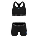 ナイキ(NIKE)(キッズ)ガールズ レーサーバックビキニ&ショーツセット NESSE727-N001