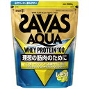 ザバス(SAVAS)(メンズ、レディース)アクア ホエイプロテイン100 レモン風味 800g クエン酸 4種のビタミンB群 ビタミンC ビタミンD配合 263...