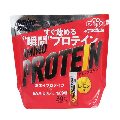 アミノバイタル(amino VITAL) アミノプロテイン レモン味 30本入 129g ホエイプロテイン アミノ酸