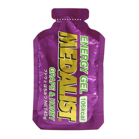 メダリスト(MEDALIST)(メンズ、レディース)エナジージェル ブドウとはちみつ 45g 889545