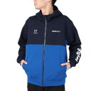 デサント(DESCENTE)(メンズ)ジャケット メンズ S.F.TECH スリーブロゴ フルジップフーディー DMMVJF20 BL ブルー