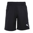 プーマ(PUMA)(キッズ)ジャージ 短パン ハーフパンツ ジュニア 黒 ブラック ACTIVE 670748 01 BLK