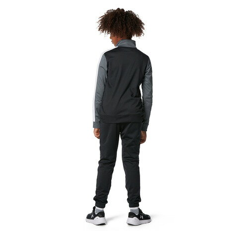 アンダーアーマー（UNDER ARMOUR） ジュニア CBLOCK KNIT トレーニングスーツ 1373978 001 （キッズ）