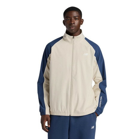 ニューバランス（new balance）（メンズ）Brushed Tricot Lined ウーブントラックジャケット AMJ53171SHY