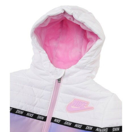 【2点以上購入&エントリーで最大P10倍！8/20 0:00〜23:59】ナイキ（NIKE） キッズ ベビー TAPING COLOR BLOCK PUFFER 中綿ジャケット 26G597-A54 オンライン価格 （キッズ）