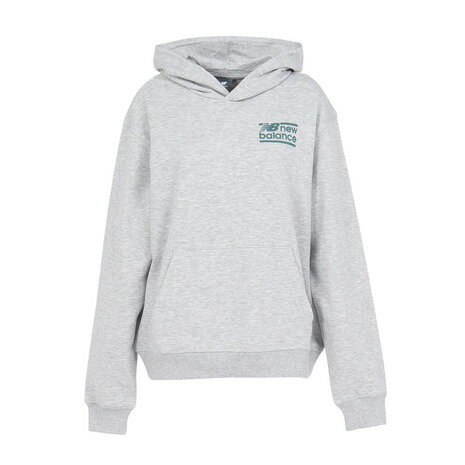 ニューバランス（new balance）（レディース）スポーツフレンチテリー リラックスフーディー WT53502AG(4)