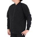 ニューバランス(new balance)(キッズ)ボンバージャケット 裏なし ロゴ ABJ45056BK