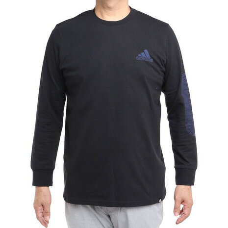 アディダス（adidas）（メンズ）BOOST グラフィック 長袖Tシャツ RB867-HE2336