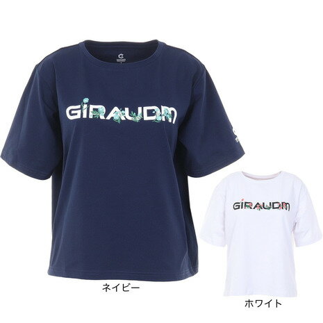 ジローム（GIRAUDM）（レディース）半袖Tシャツ レディース プリント天竺TBX CT2S3383-TR864-DGCD