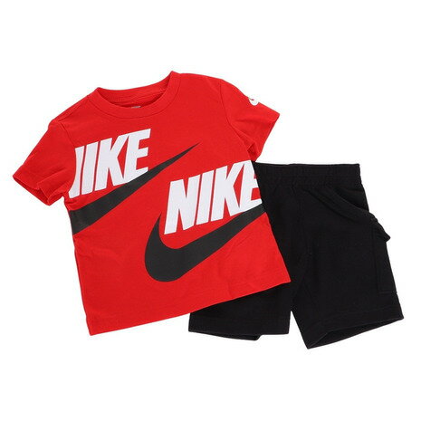 ナイキ（NIKE）（キッズ）半袖Tシャツ キッズ ハーフパンツセット ※要サイズ確認 76J213-023