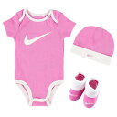 ナイキ(NIKE)(キッズ)ベビー服 3点セット ※要サイズ確認 MN0072-AFN