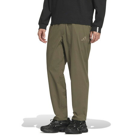 【20％OFFクーポン 11/25迄】アディダス（adidas）（メンズ）エッセンシャルズプラス ストレッチ ウーブン アンクル丈 ジョガーパンツ V7993-KA1294(4)