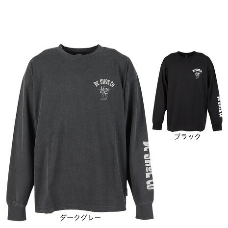 ディーシーシューズ(DC SHOES)(メンズ)24 PLAYTIME 長袖Tシャツ 24FWDLT244075