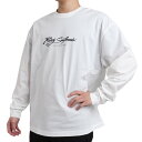 ラスティ（RUSTY）（メンズ）バックロゴ 長袖Tシャツ 932074WHT