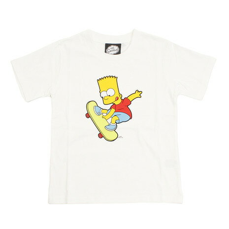 スライド（SLYDE） tシャツ メンズ 半袖 SIMPSONS4 Tシャツ sl2019050004-WHT （キッズ）