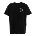 ルーカ（RVCA）（メンズ）半袖 Tシャツ バックロゴ FORMING RADAR SQ ST ブラック BC041243 BLK