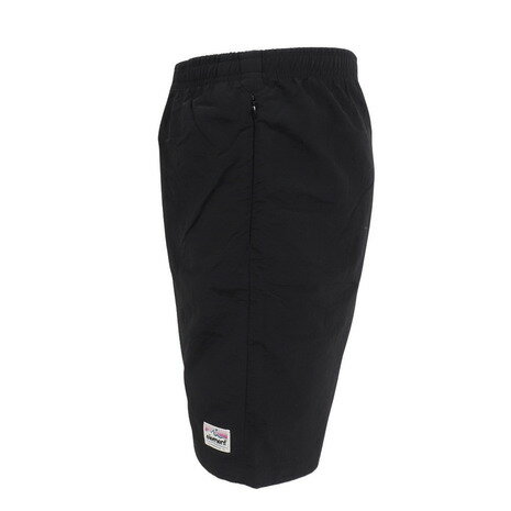 ハーフパンツ メンズ 男性用 カーキ 黒 ポリエステル 直筒型 ゆったり 5分丈パンツ 普段使い 部屋着 スポーツ 伸縮性1