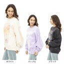 ビラボン(BILLABONG)(レディース)BALLOON SLV GRAPHIC LIGHT SWEAT CREW クルーネックトレーナー BD014002