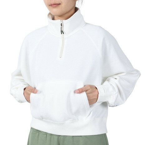 ニキータハーフジップスウェットクロ...