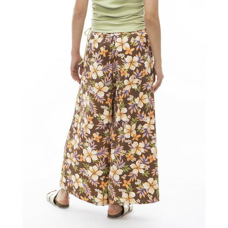 ビラボン（BILLABONG）（レディース）プリント イージーロングパンツ BE01C700 CRC0