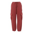 ニキータ(NIKITA)(レディース)カーゴスウェットパンツ NCFB242006-RED