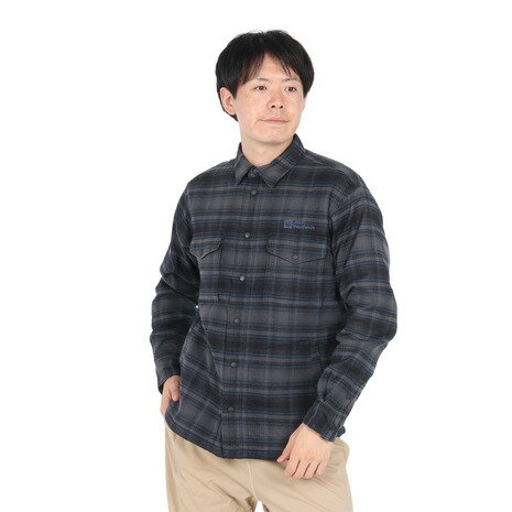 ジャックウルフスキン(JackWolfskin)(メンズ)ランバージャック シャツジャケット A62490-6000 ジャックウルフスキン(JackWolfskin)(メンズ)ランバージャック シャツジャケット A62490-6000