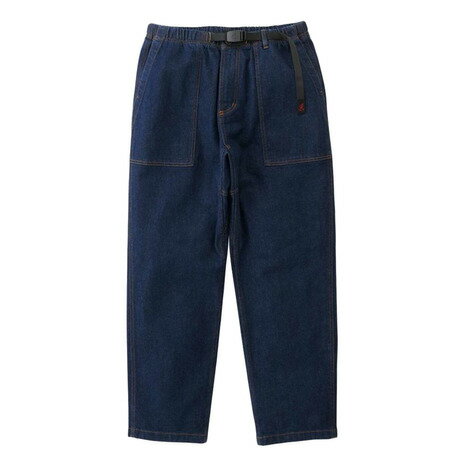 グラミチ(Gramicci)(メンズ、レディース)ストレッチデニムルーズテーパードリッジパンツ G5SU-P083-ONE WASH グラミチ(Gramicci)(メンズ、レディース)ストレッチデニムルーズテーパードリッジパンツ G5SU-P083-ONE WASH