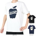 カブー（KAVU）（メンズ）半袖Tシャツ アップル Tシャツ 19821824