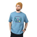 ニューバランス(new balance)(メンズ)半袖Tシャツ MT1996 グラフィックTシャツ AMT35013-SGD ブル-