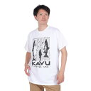 カブー(KAVU)(メンズ)サーモン半袖Tシャツ 19822053 WHT