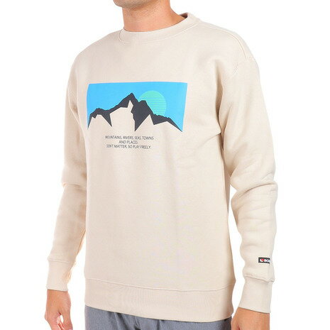 ボンファイア（Bonfire）（メンズ）SWEAT SHIRTS MT.COL 50BNF2FCD2259SBEG