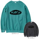 カブー(KAVU)(メンズ)トレーナー スウェット オーバルスウェット 19821948
