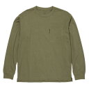 ジャックウルフスキン（JackWolfskin）（メンズ）アウトドア トレッキング JP POCKET オーガニックコットン 長袖Tシャツ 5022583-4550