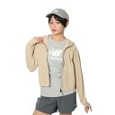 ニューバランス(new balance)(レディース)ラッシュガード 長袖 パーカー フルジップ 速乾 UVカット 紫外線対策 MT1996 AWJ35022INC アウター