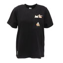 チャムス(CHUMS)(レディース)アンチバグ フード 妖怪 ポケット Tシャツ CH11-2508-K001