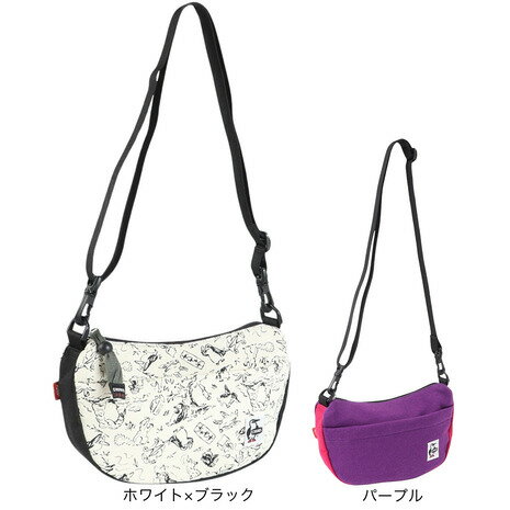 チャムス（CHUMS）（メンズ、レディース）ショルダーバッグ ミニバナナショルダー スウェットナイロン ..