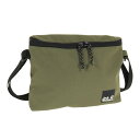 ジャックウルフスキン(JackWolfskin)(メンズ、レディース)ショルダーバッグ 365 ショルダーポーチ 8007381-4129 オリーブ
